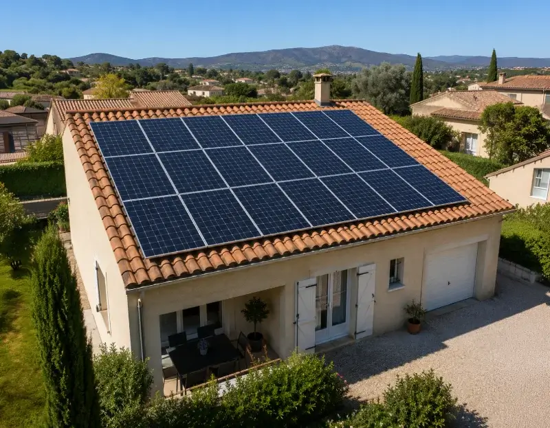 Prime à l'autoconsommation panneaux solaires Mirabeau — aide financière de l'État